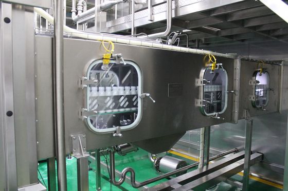 Suyu Süt Çay Şişesi 200ml Aseptik Soğuk Dolum Makinesi